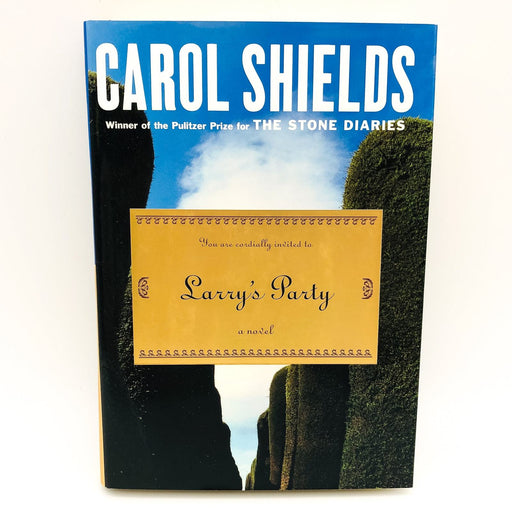 Larry's Party Hardcover Carol Shields 1997 Family Life End of Life Death Aging 1