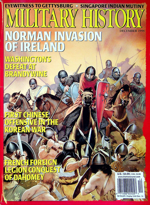 Military History Magazine December 1998 Vol 15 No 5 Norman Invasion Of Ireland 1