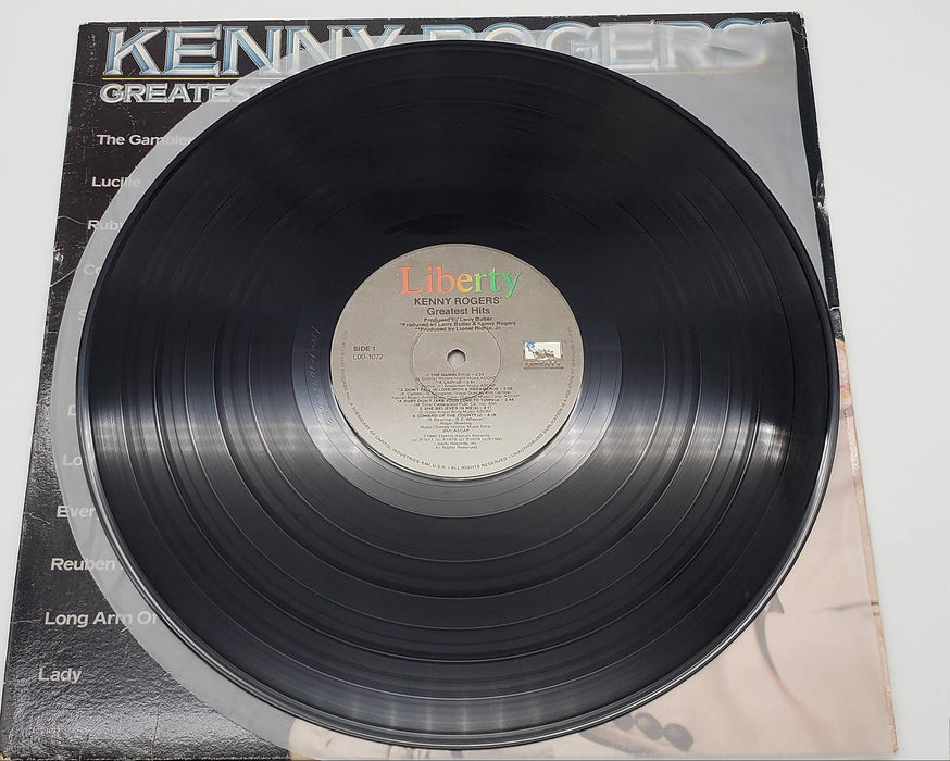 Kenny Rogers Greatest Hits LP Record Liberty 1980 LOO-1072 Copy 2 5