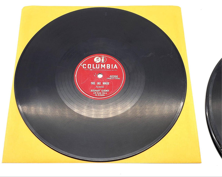 Rosemary Clooney Hey There / This Ole House Single Record Columbia 1954 40266 4