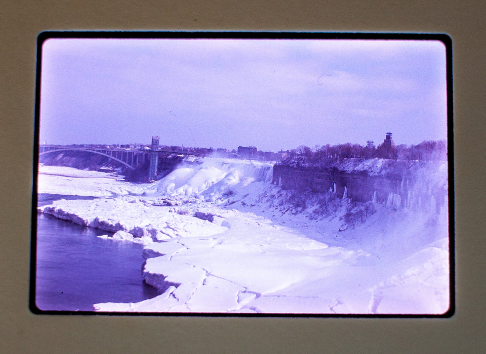 Vintage 35mm Photo Transparency Slides - Winter Nature | Lot of 3