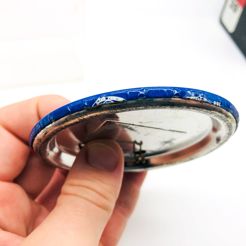 Barry Goldwater For President Button Pin 3.25" Political Campaign Union Made 1