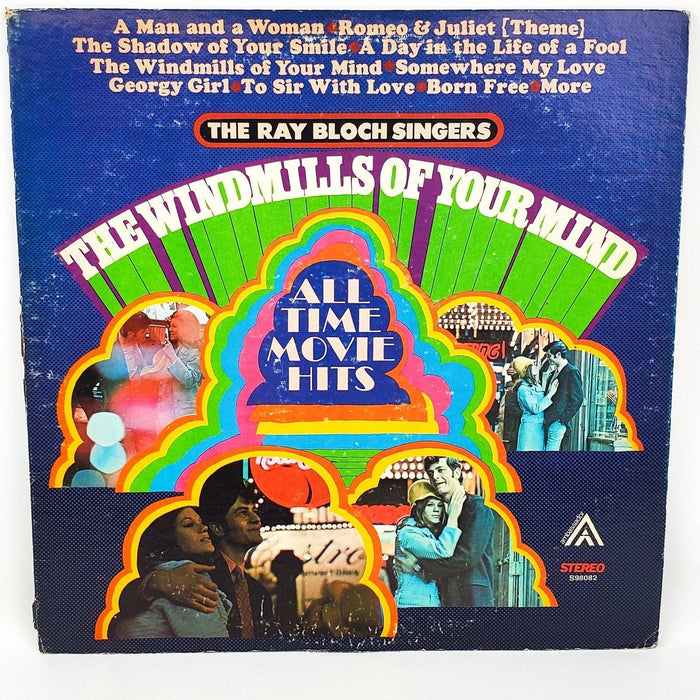 The Ray Bloch Singers Windmills Of Your Mind Record 33 RPM LP Ambassador Records 1