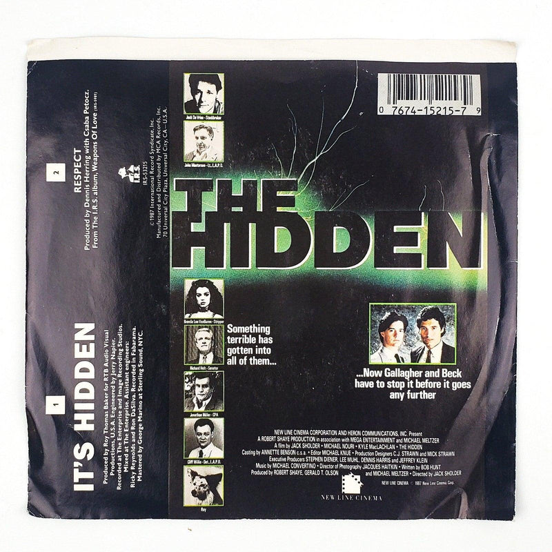 The Truth It's Hidden Record 45 RPM Single IRS-53215 IRS Reords 1987 Promo 2