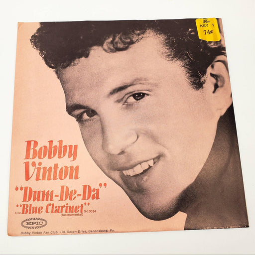 Bobby Vinton Dum-De-Da Single Record Epic 1966 5-10014 1