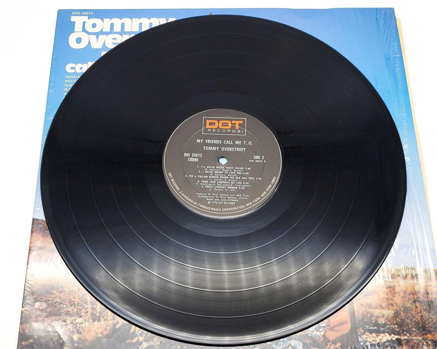 Tommy Overstreet My Friends Call Me T.O. 33 RPM LP Record Dot Records 1973 6