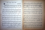 Vintage Sheet Music Pass That Peace Pipe 1947 Good News June Allyson P Lawford 3