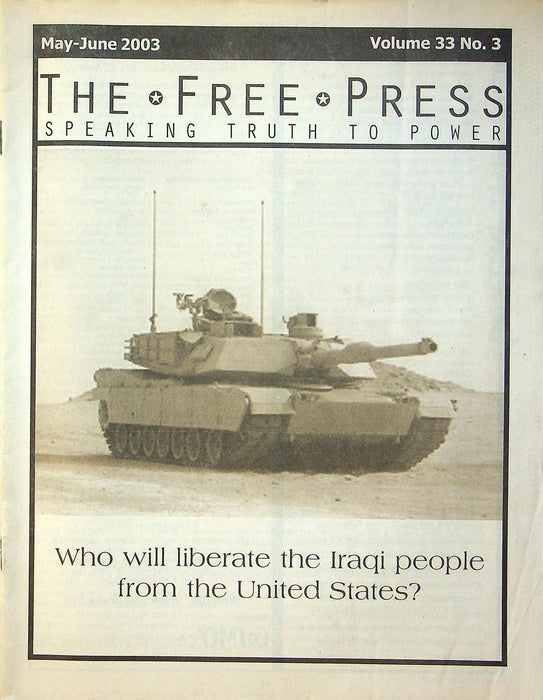 The Free Press Columbus 2003 Vol 33 No. 3 Michael Moore Oscar Backlash