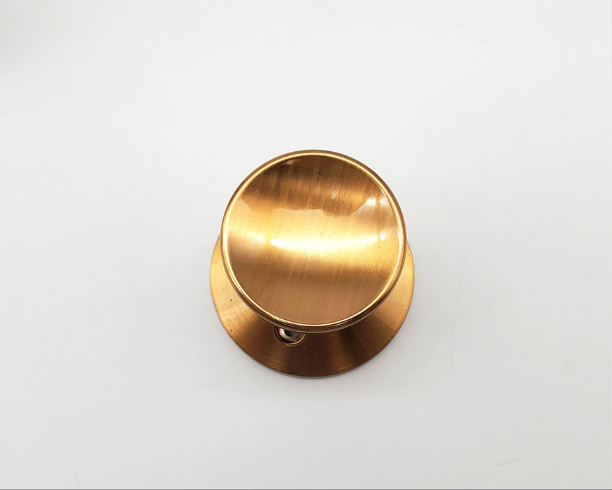 Schlage F170 Doorknob Satin Brass Decorative No Turn Dummy Trim NOS