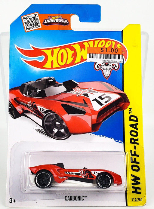 Hot Wheels 2015 Red Carbonic Off-Road 114/250 CFK61 1