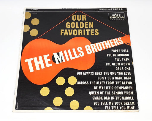 The Mills Brothers Our Golden Favorites LP Record Decca 1972 DL 74084 1