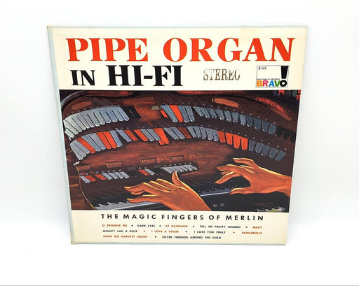 The Magic Fingers Of Merlin Pipe Organ In Hi-Fi 33 RPM LP Record Bravo! Records 1