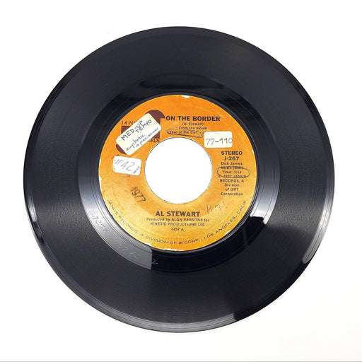 Al Stewart On The Border Single Record Janus Records 1977 J-267 1