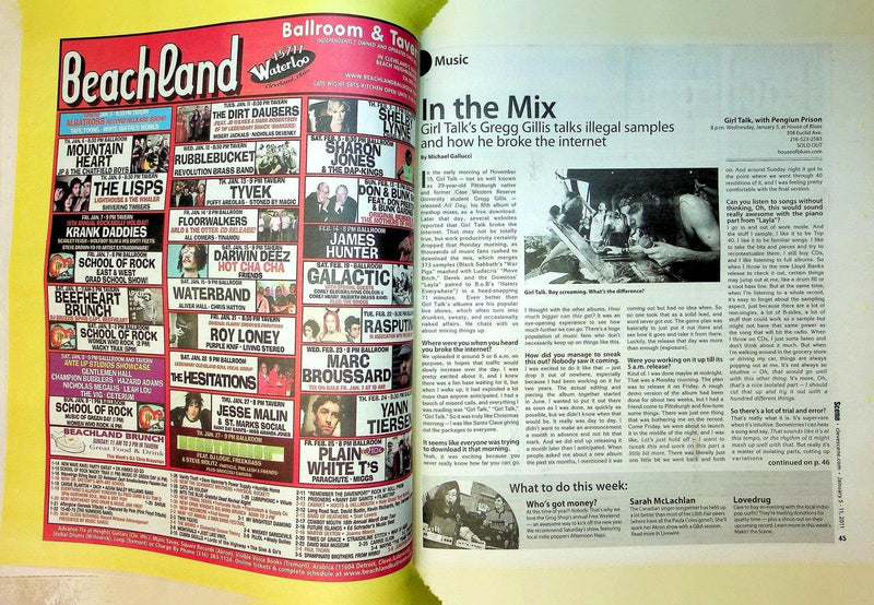 Cleveland Scene Magazine January 2011 No 27 Cloud Nothings Indie Rock Band Cover 3