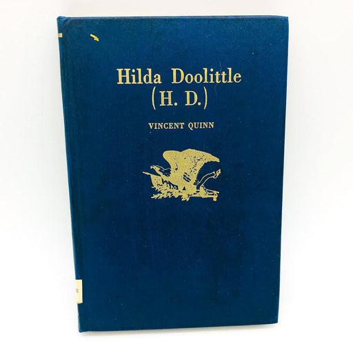 Hilda Doolittle H. D. Hardcover Vincent Quinn 1967 Women Authors Biography 1