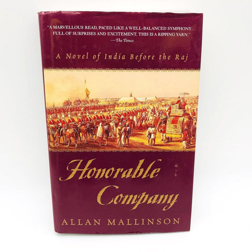 Honorable Company Hardcover Allan Mallinson 2000 India History Britain Soldiers 1