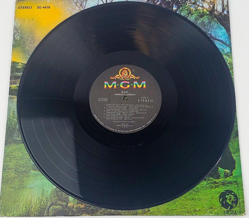 Herman's Hermits Blaze Record 33 RPM LP ST-91286 MGM 1967 4