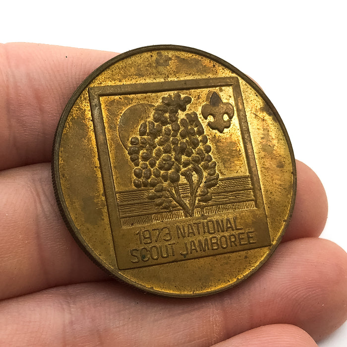 Boy Scouts of America Jamboree Coin National 1973 Moraine PA Copper 6