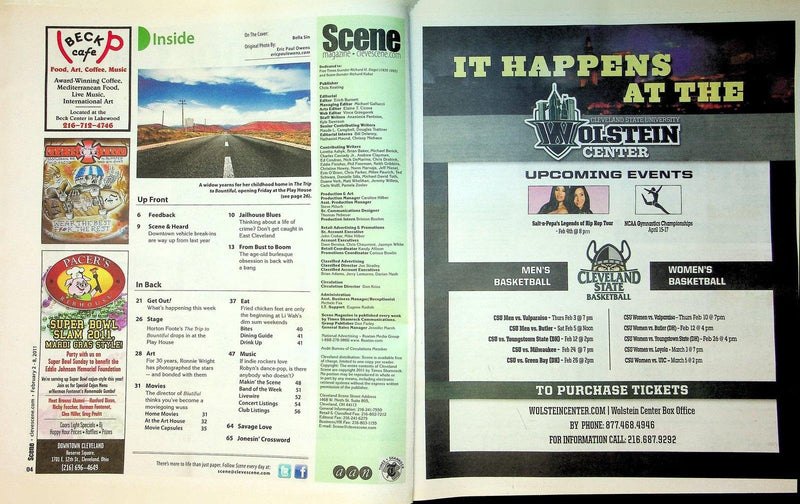 Cleveland Scene Magazine February 2011 No 31 Swedish Swede Indie Rocker Robyn 2