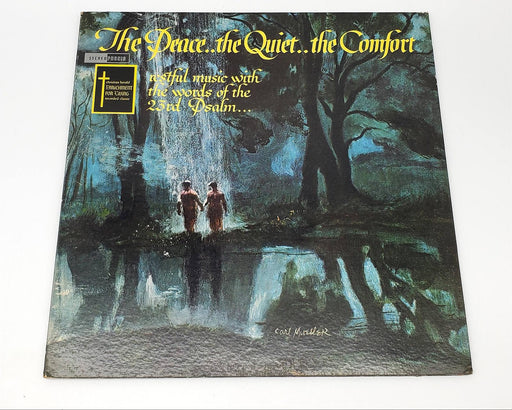 The Peace The Quiet The Comfort LP Record Music w/ Words From 23rd Psalm 1