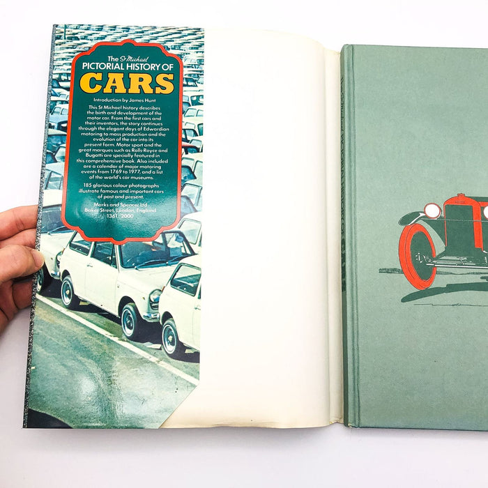 Pictorial History Of Cars Hardcover Peter Roberts 1978 WW2 Car Usage Pictures 6