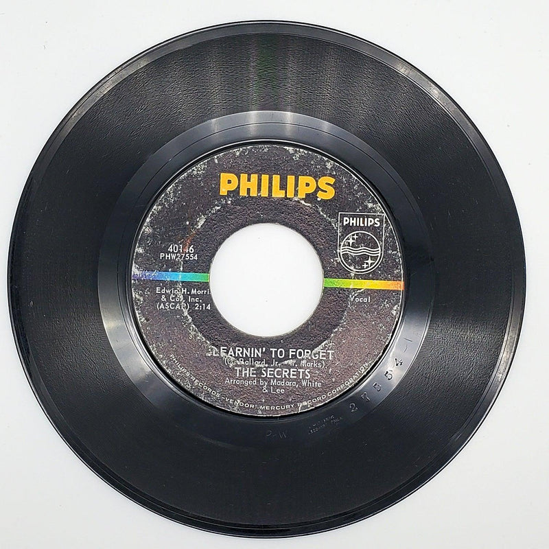 The Secrets The Boy Next Door 45 RPM Single Record Philips 1963 40146 2
