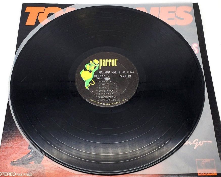 Tom Jones Live In Las Vegas 33 RPM LP Record Parrot 1969 PAS 71031 6
