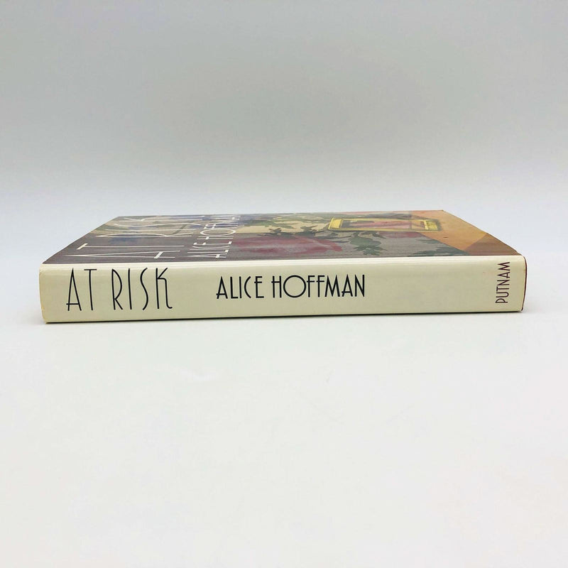 Alice Hoffman Book At Risk Hardcover 1988 1st Edition Aids Epidemic Children Cp2 3