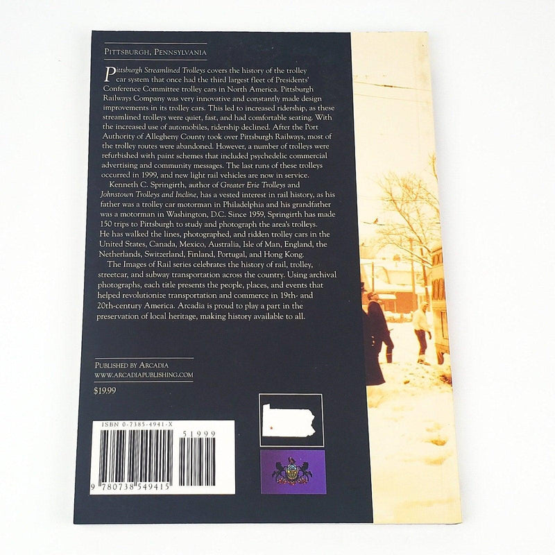 Images of Rail Pittsburgh Streamlined Trolleys Kenneth Springirth 2006 Arcadia 2