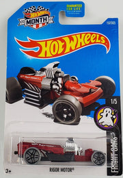 Hot Wheels 2017 Red Rigor Motor Fright Cars 1/5 DVB65 1