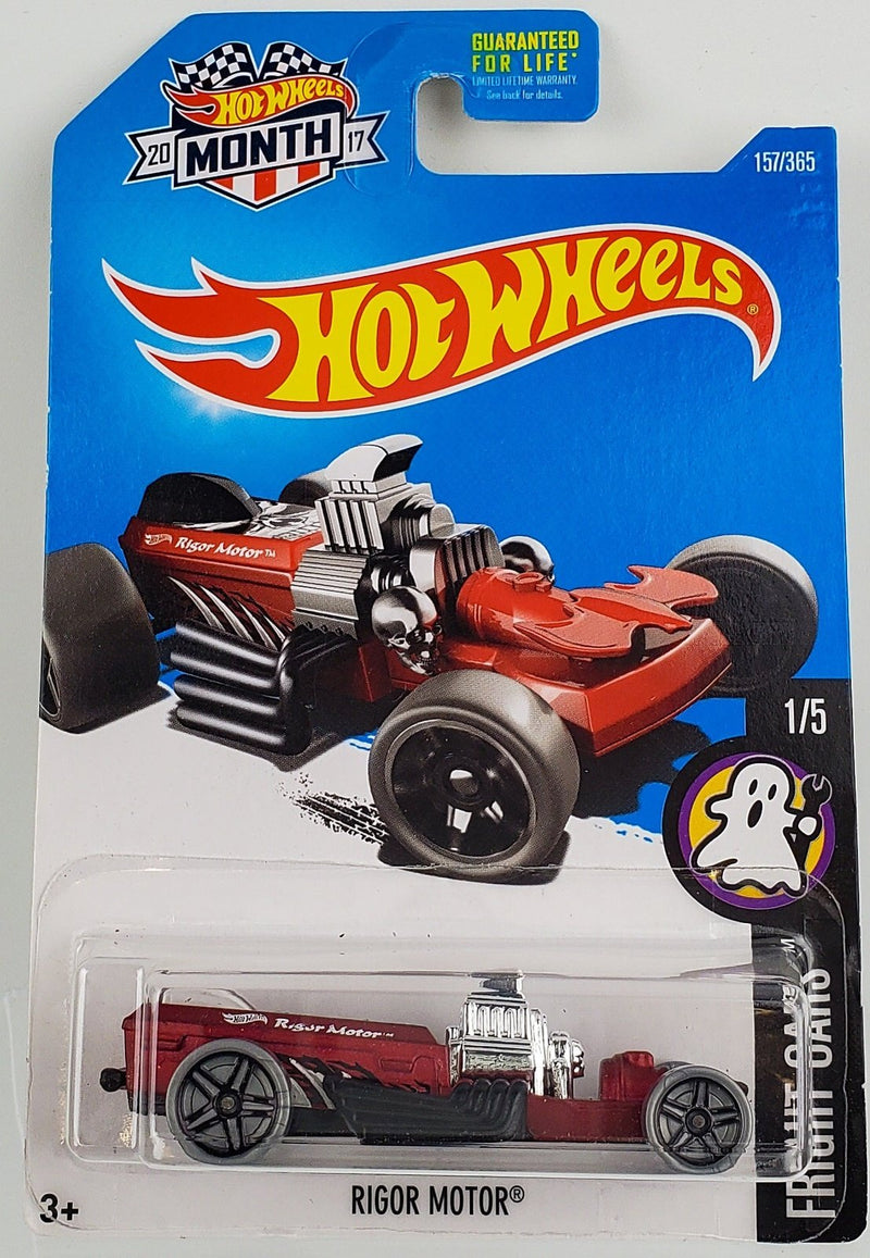 Hot Wheels 2017 Red Rigor Motor Fright Cars 1/5 DVB65 1