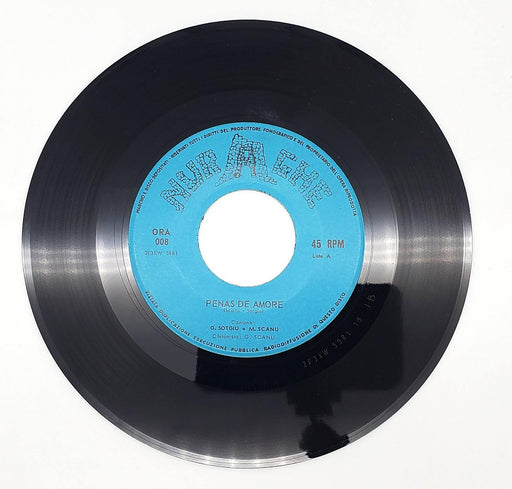 Giuseppe Sotgiu Penas De Amore 45 RPM Single Record Nuraghe ORA 008 1