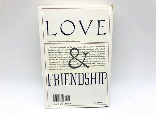 Love And Friendship Hardcover Allan Bloom 1993 Romance Love Criticism Literature 2