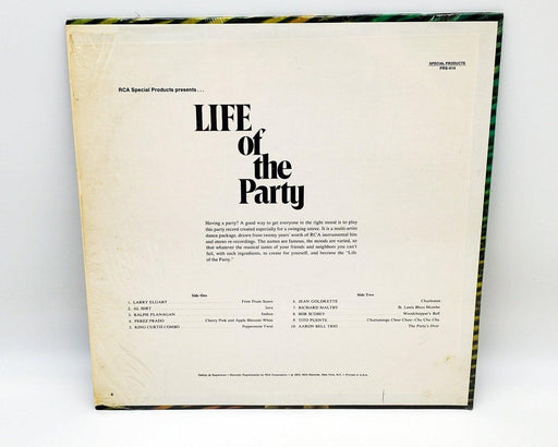 Life Of The Party 33 RPM LP Record RCA Victor 1972 Curtis Combo, Tito Puente 2