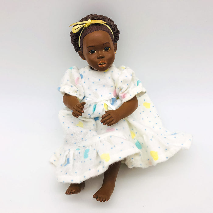 All Gods Children Doll Anika African American Girl 9" Jointed Figurine COA Limit