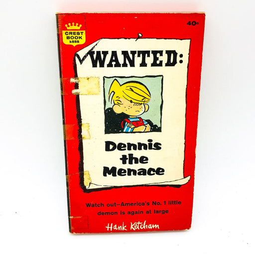 Wanted Dennis The Menace SC Hank Ketcham 1956 With 62 Cartoons Never Released 1