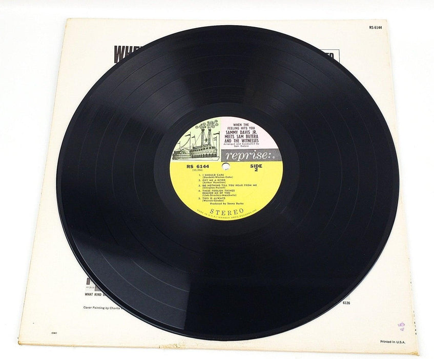 Sammy Davis Jr. When The Feeling Hits You! Record LP Reprise 1965 Gatefold 5