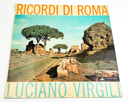 Luciano Virgili Ricordi Di Roma 33 RPM LP Record La Voce Del Padrone 1961 1
