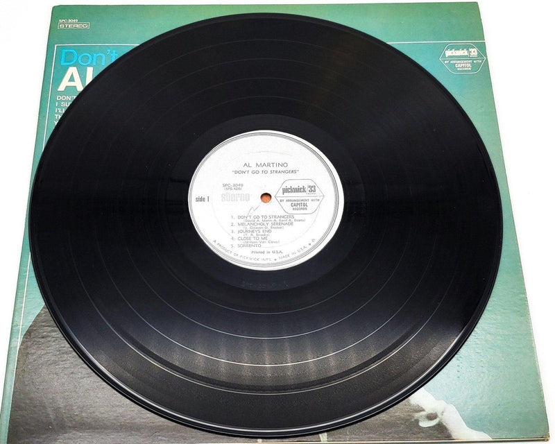 Al Martino Don't Go To Strangers 33 RPM LP Record Pickwick 5