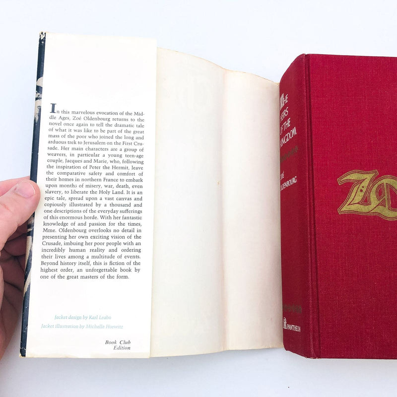 The Heirs Of The Kingdom Hardcover Zoe Oldenbourg 1971 First Crusades Jewish 7