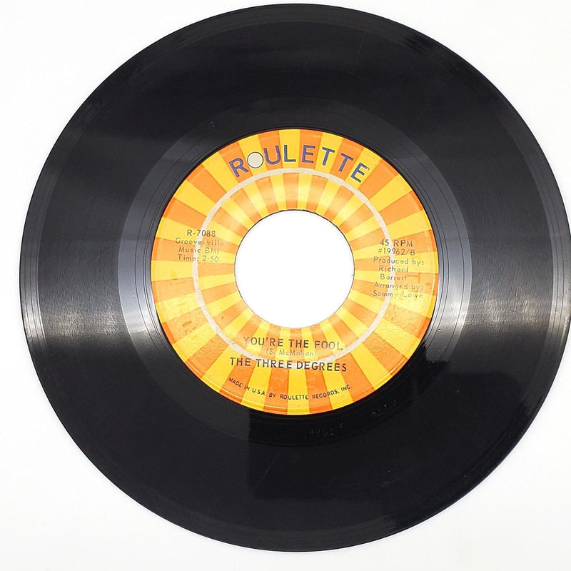 The Three Degrees I Do Take You 45 RPM Single Record Roulette 1970 R-7088 2