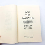 Into The Darkness Hardcover Barbara Michaels 1990 Antique Jewelry Ghosts Copy 1 7