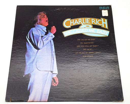 Charlie Rich She Called Me Baby 33 RPM LP Record RCA Victor 1974 1