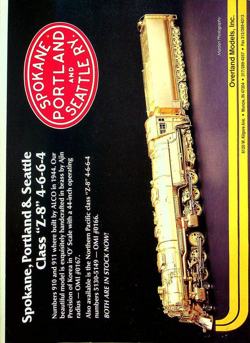 Railroad Model Craftsman Magazine May 1992 Vol 60 No 12 Finish The L&BR Layout