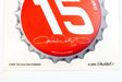 Michael Waltrip Signature Coca Cola Bottle Cap Decal - Nascar | Lot of 12 3