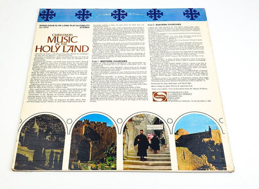 Christmas Music in the Holy Land 33 RPM LP Record Sonologue 1967 2