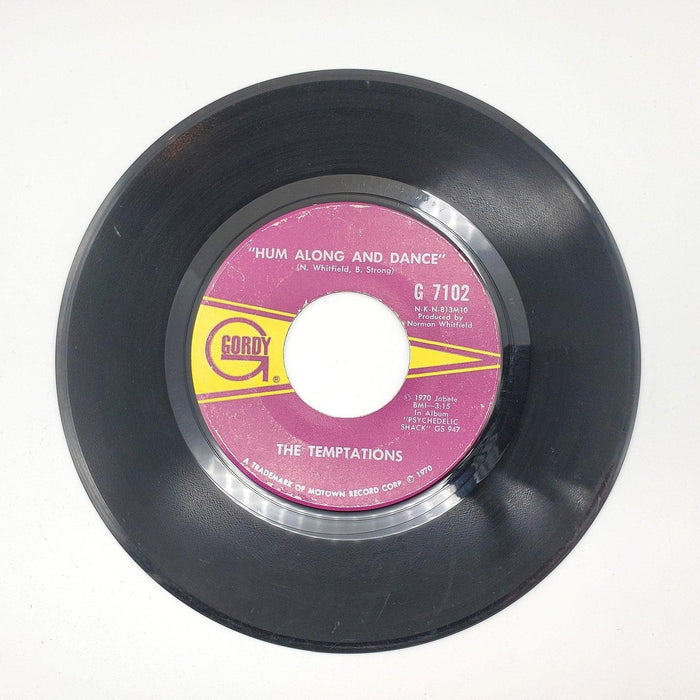 The Temptations Ungena Za Ulimwengu 45 RPM Single Record Gordy 1970 G 7102 2