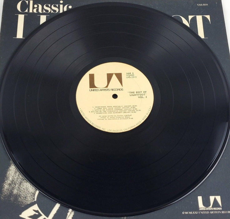 Gordon Lightfoot Classic Gordon Lightfoot Vol 2 Record 33 RPM LP 1971 4