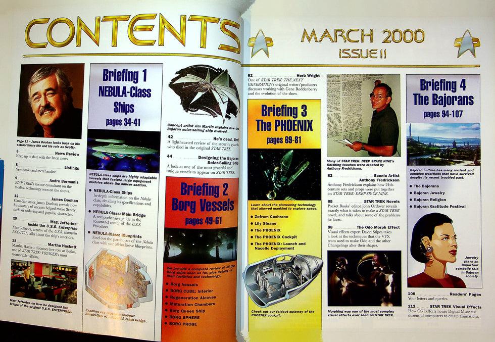 Star Trek The Magazine March 2000 No 11 Morphing Odo James Doohan 2