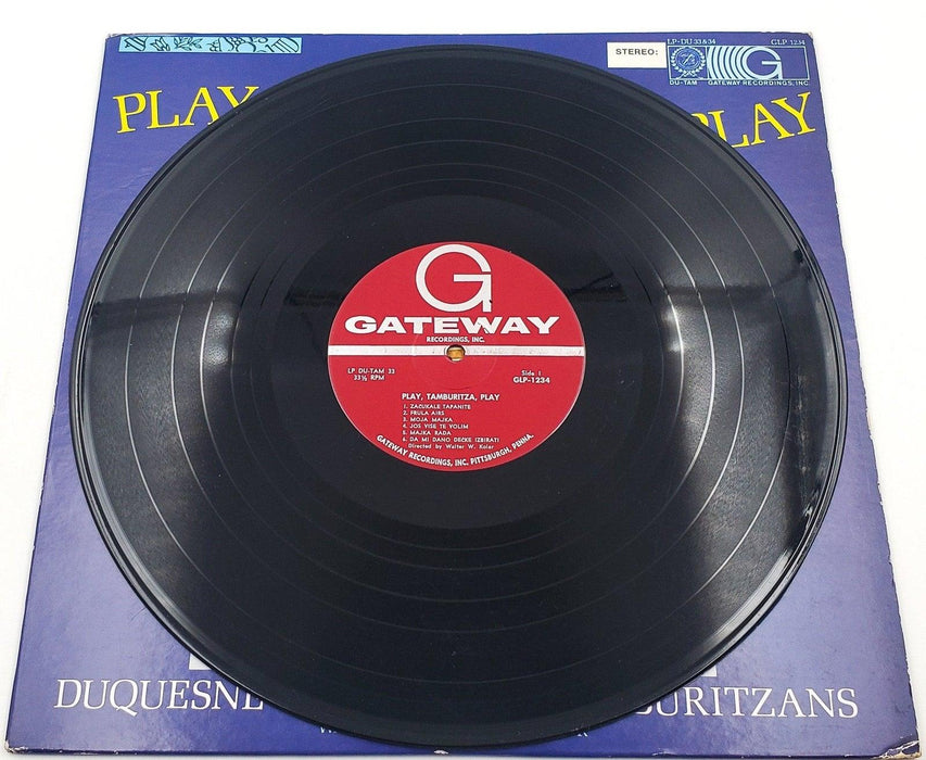Duquesne University Tamburitzans Play, Tamburitza, Play 33 RPM LP Record Gateway 5